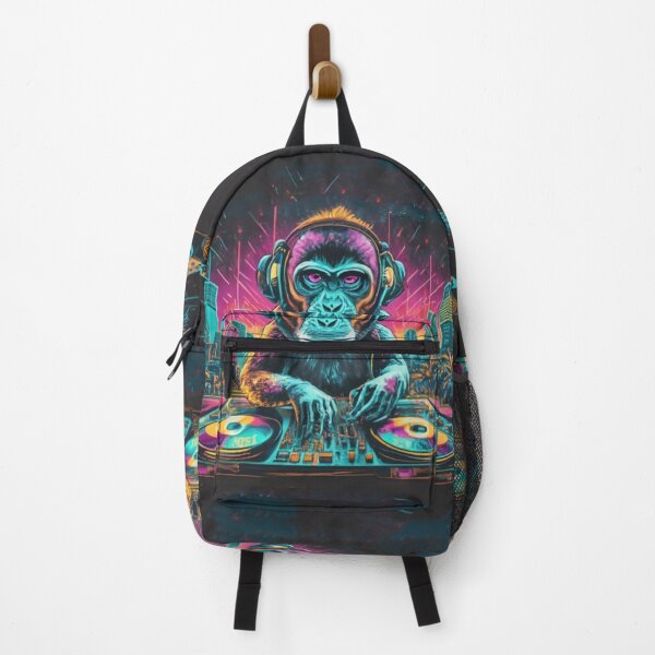 Item preview, Dj Monkey Stencil Graffiti designed and sold by Bomax121.
