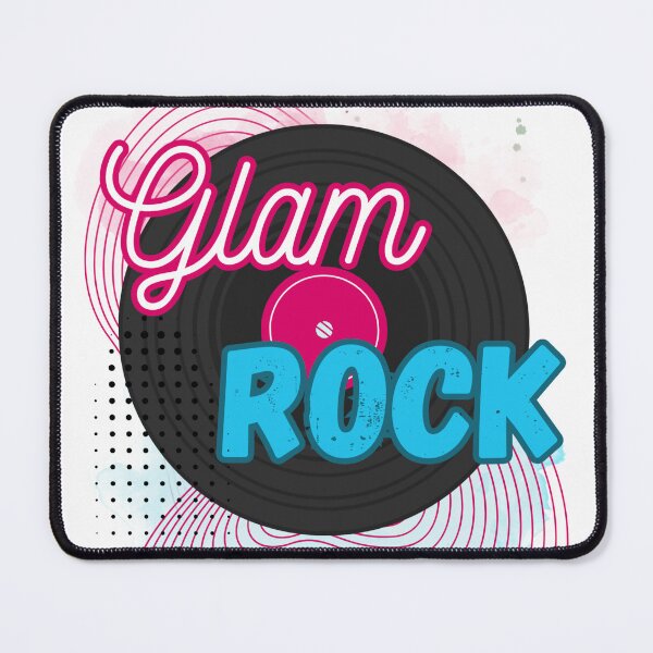 Item preview, glam rock vinyl record in a colorful and psychedelic style designed and sold by Skechtman2003.