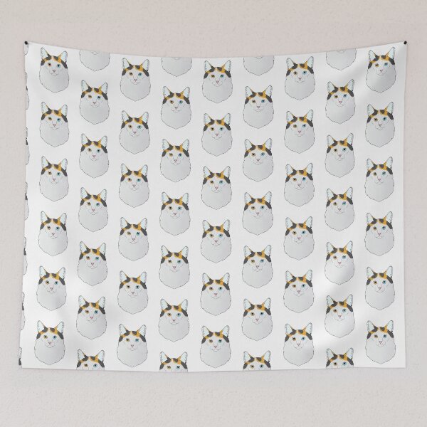 Item preview, Turkish Van calico designed and sold by Cynthiaetal.