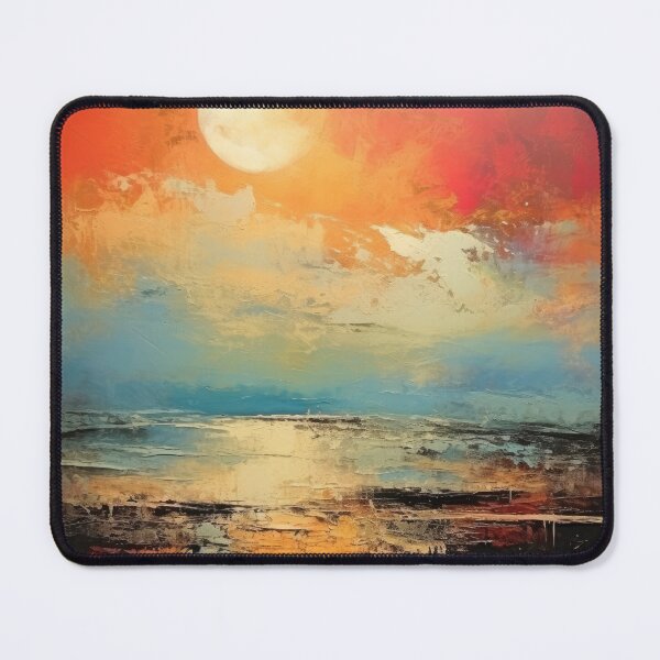 Item preview, Explore "Simplistic & Minimalistic Vintage Sunset" Abstract Art designed and sold by ArtificialGenes.