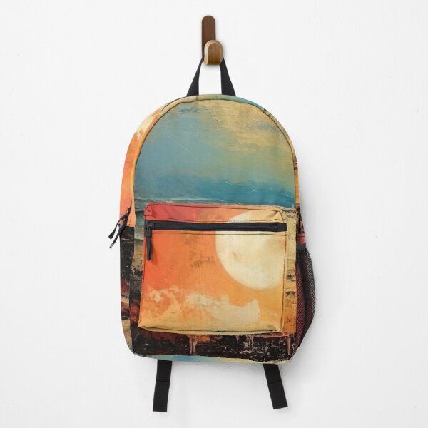 Item preview, Explore "Simplistic & Minimalistic Vintage Sunset" Abstract Art designed and sold by ArtificialGenes.