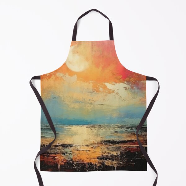 Aperçu de l'œuvre Découvrez l'art abstrait "Simplistic & Minimalistic Vintage Sunset" créée et vendue par ArtificialGenes.