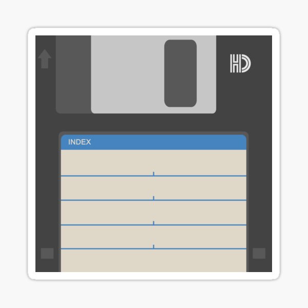 Artikel-Vorschau von Diskette – Blau, designt und verkauft von SiLink.net.