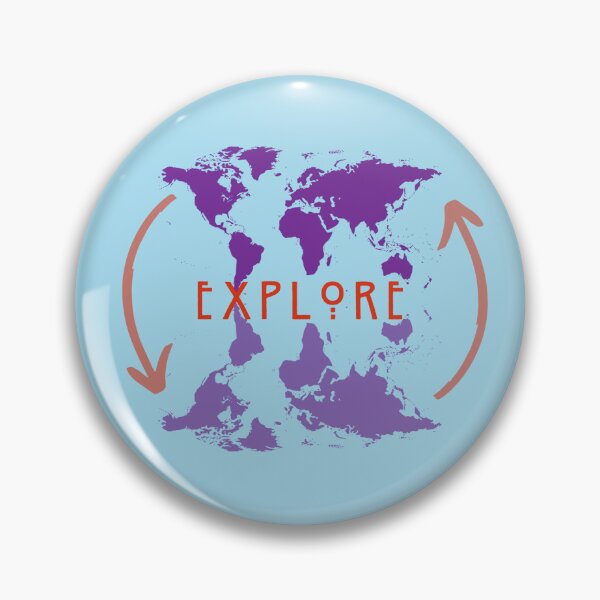 Item preview, Explore in Blue designed and sold by Mathilde GT.