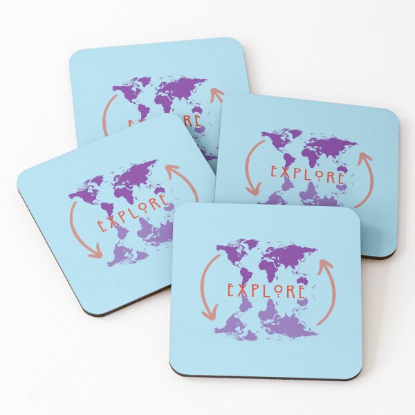 Item preview, Explore in Blue designed and sold by Mathilde GT.