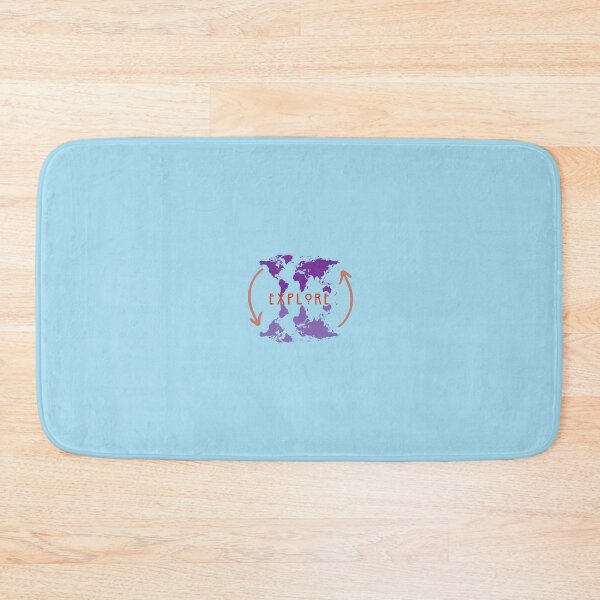 Item preview, Explore in Blue designed and sold by Mathilde GT.