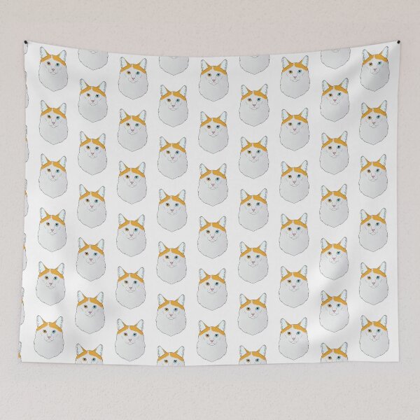 Item preview, Turkish Van red and white  designed and sold by Cynthiaetal.