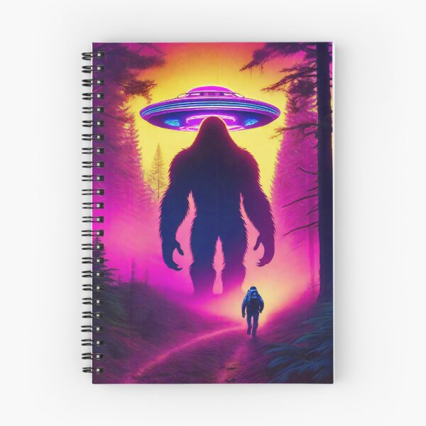 Item preview, Bigfoot and aliens #1 designed and sold by Darian Melton.
