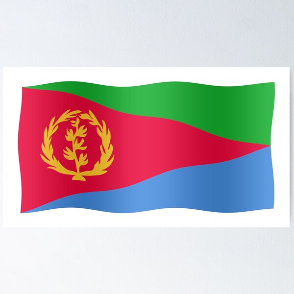 Eritrea Active Flag Padded Jacket