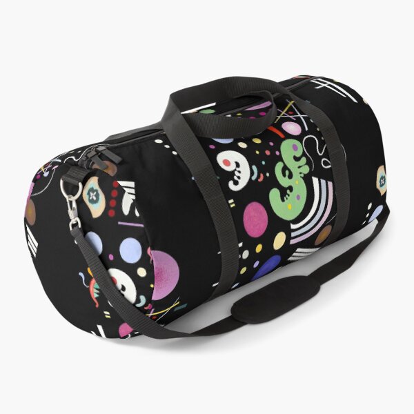 Item preview, HD. Black composition on dark background, by Wassily Kandinsky designed and sold by MINDTHECHERRY.