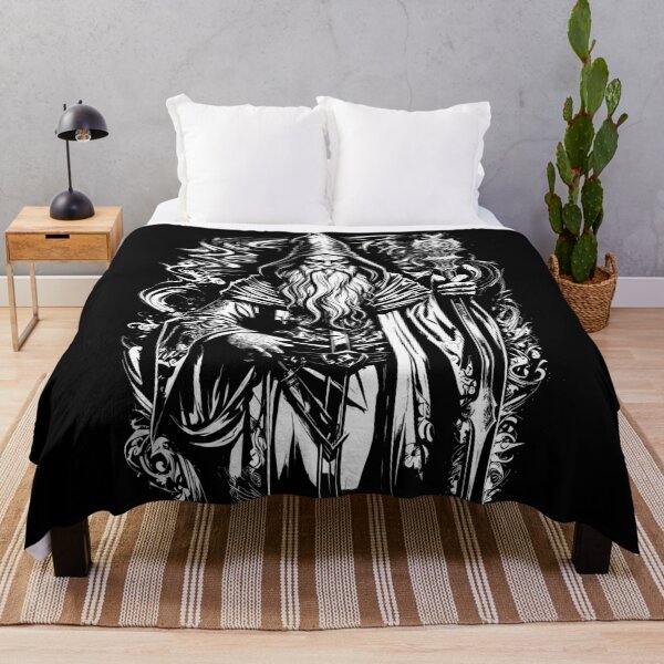 Item preview, Dark Wizard Merlin (Black and White Variant) designed and sold by Occult Designs.