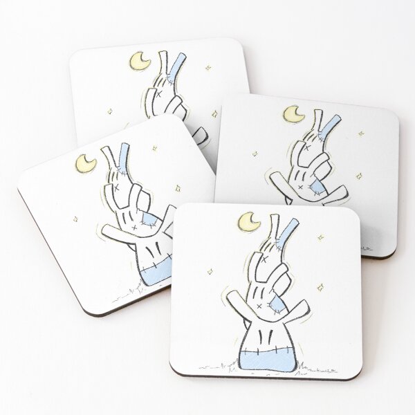 Item preview, Three rabbits to get the moon designed and sold by Lap-s.