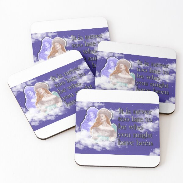 Item preview, Never too late-motivation quotes  designed and sold by VValentina88.