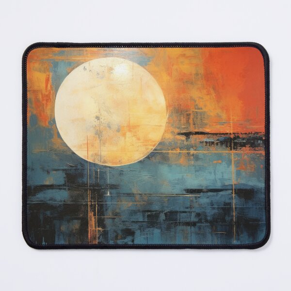 Item preview, Explore "Simplistic & Minimalistic Vintage Sunset" Abstract Art designed and sold by ArtificialGenes.