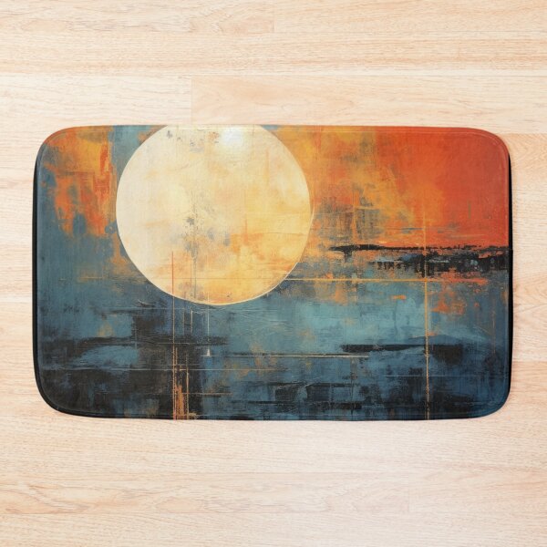 Item preview, Explore "Simplistic & Minimalistic Vintage Sunset" Abstract Art designed and sold by ArtificialGenes.