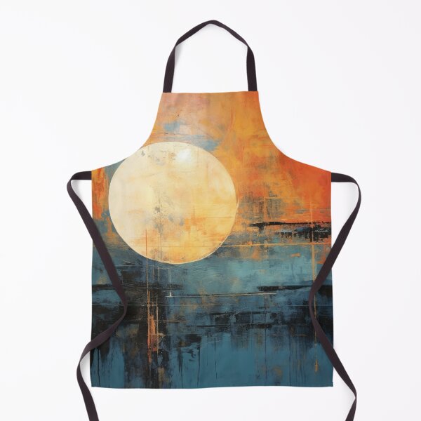 Aperçu de l'œuvre Découvrez l'art abstrait "Simplistic & Minimalistic Vintage Sunset" créée et vendue par ArtificialGenes.