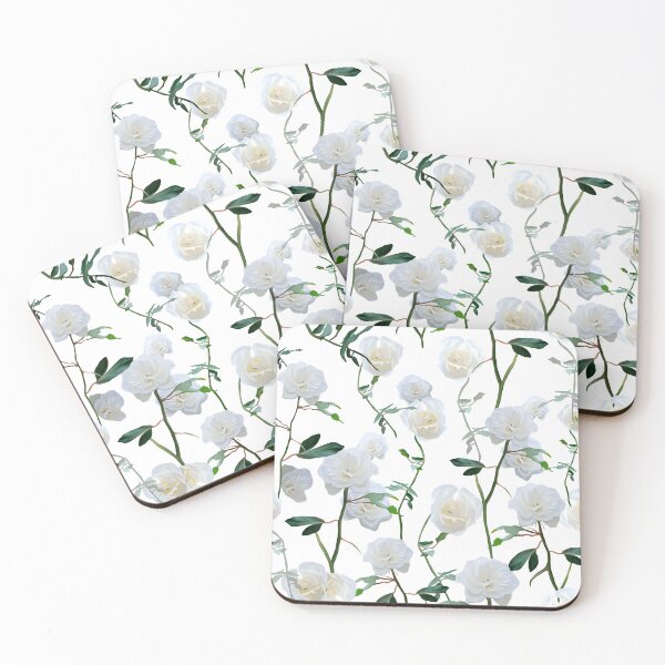 Item preview, White Roses designed and sold by FlorialStudio.