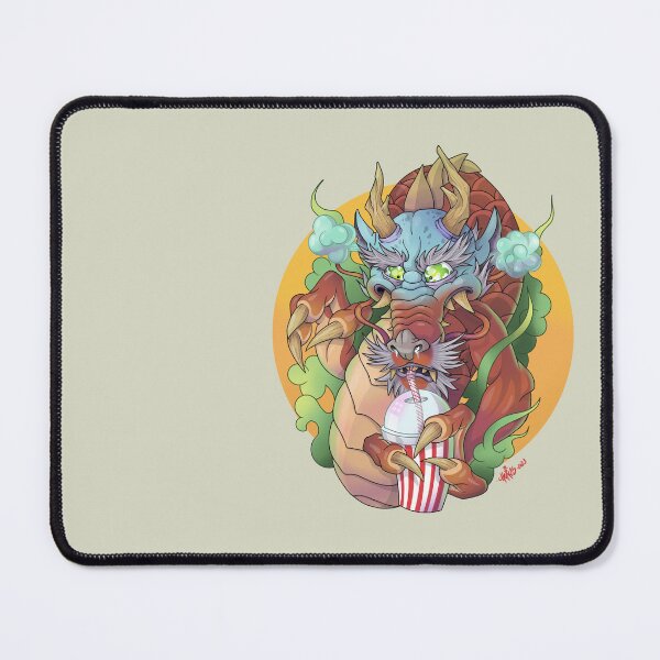 Item preview, Oriental Dragon taking a slushie designed and sold by churussavioli.