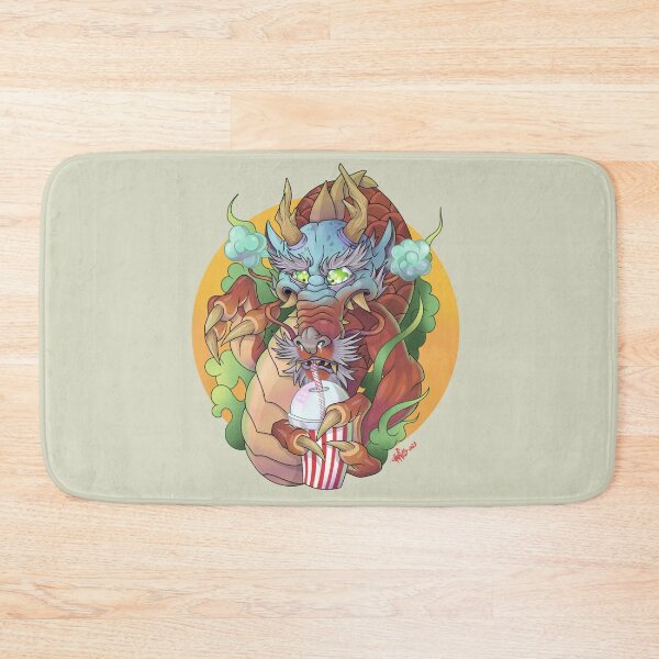 Item preview, Oriental Dragon taking a slushie designed and sold by churussavioli.