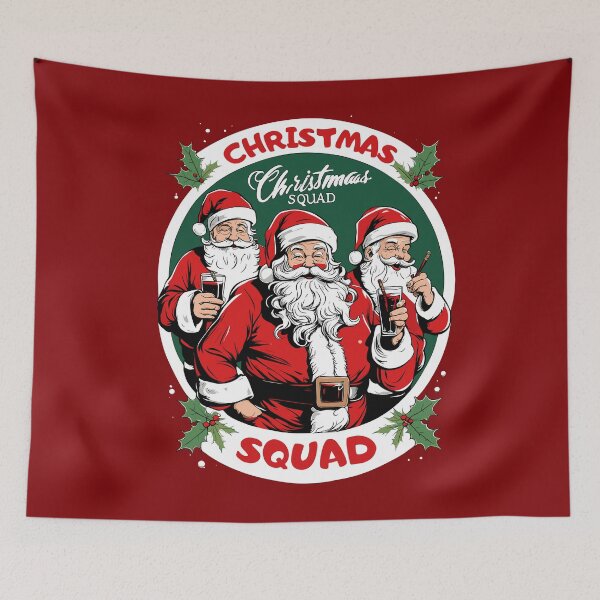 Item preview, Christmas Squad Funny Xmas Santa Claus Family Party  designed and sold by GENESIS-POD.