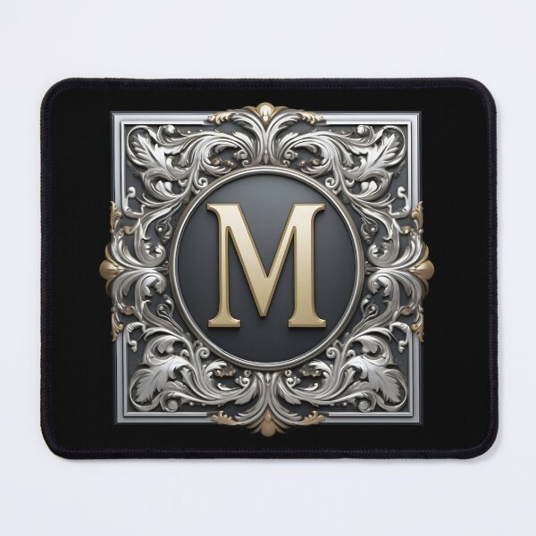 Item preview, MONOGRAM LETTER M - ELEGANT STYLE designed and sold by philevera.