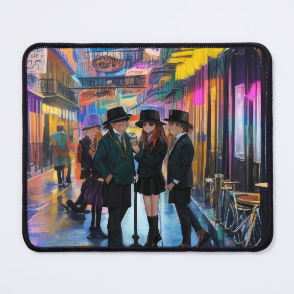 Item preview, Jazz Echoes on Bourbon Street designed and sold by PixelClick-tech.