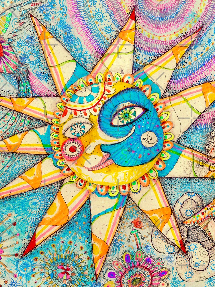 The Lady, The Sun and The Shooting Star by aremaarega