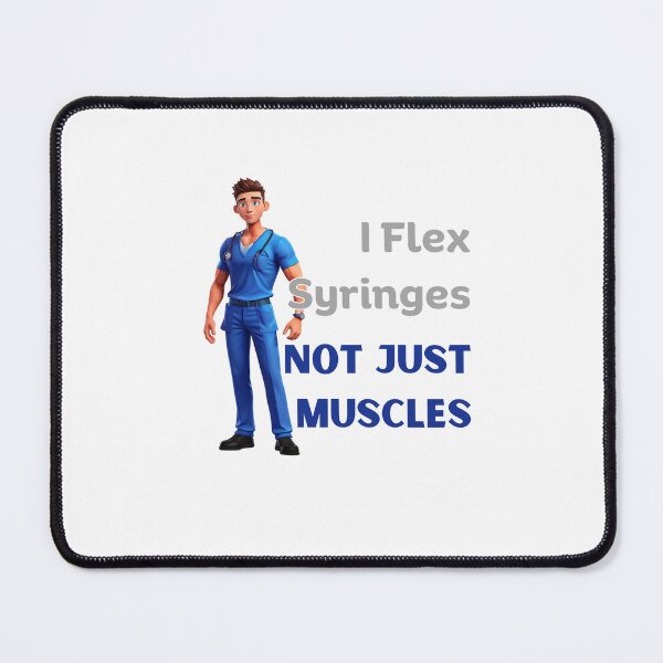 Item preview, I Flex Syringes Not Just Muscles Var 2 designed and sold by TugForkFinds.