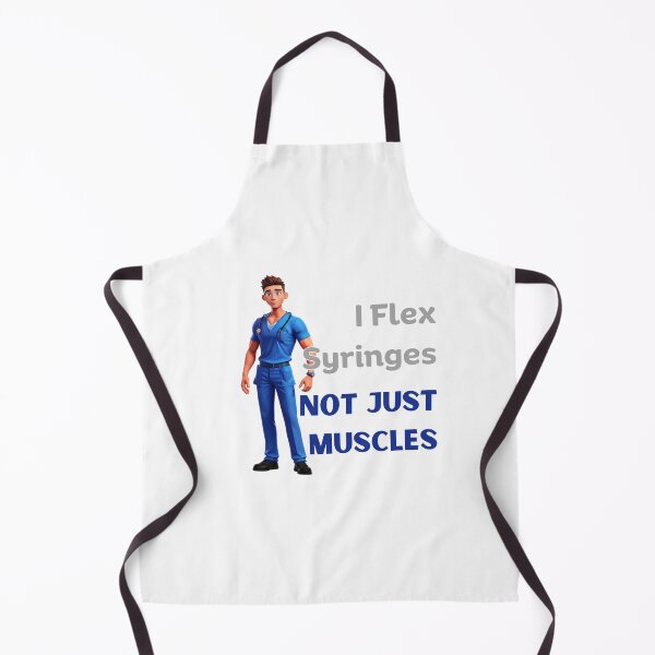 Item preview, I Flex Syringes Not Just Muscles Var 2 designed and sold by TugForkFinds.