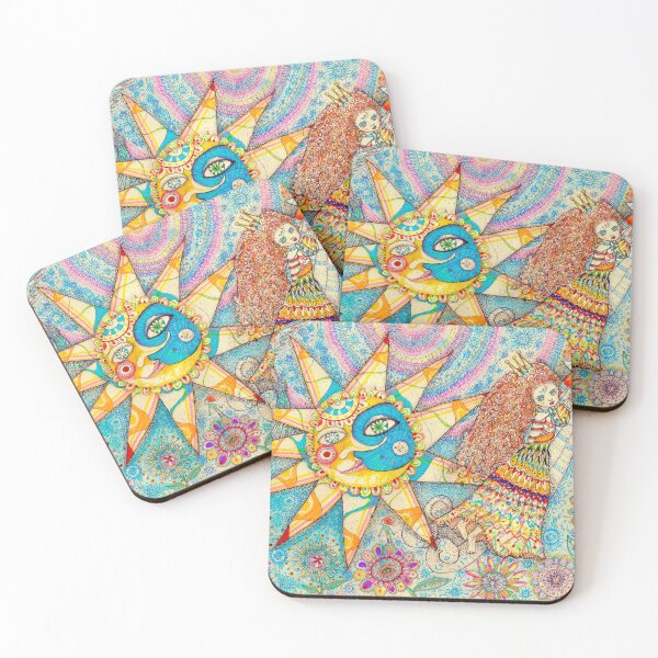 Item preview, La dama, el sol y la estrella fugaz designed and sold by Arema Arega.