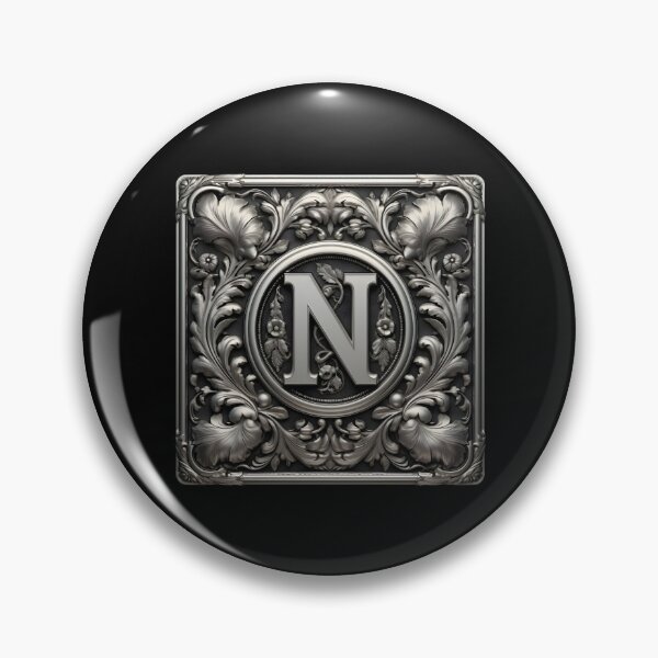 Item preview, MONOGRAM LETTER N - ELEGANT STYLE designed and sold by philevera.