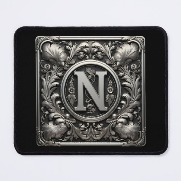Item preview, MONOGRAM LETTER N - ELEGANT STYLE designed and sold by philevera.