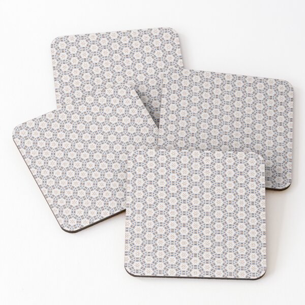Item preview, Captivating Geometry - Seamless Gold Pattern in Symmetric Harmony designed and sold by Looming Lines.