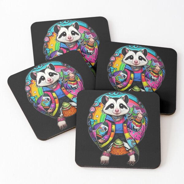 Item preview, Colorful possum designed and sold by wiryalo.