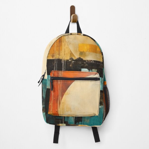 Artikelvorschau, Entdecken Sie "Simplistic & Minimalistic Vintage Sunset" Abstrakte Kunst entworfen und verkauft von ArtificialGenes.