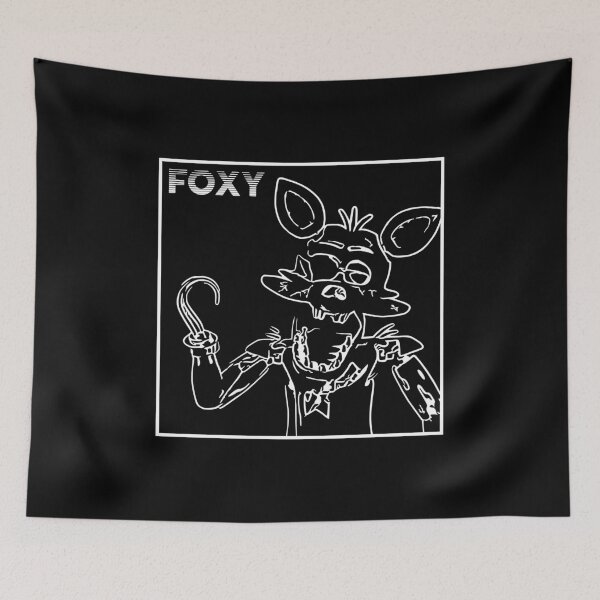 Item preview, Foxy Outline Square Logo designed and sold by Vuriah-Tee.