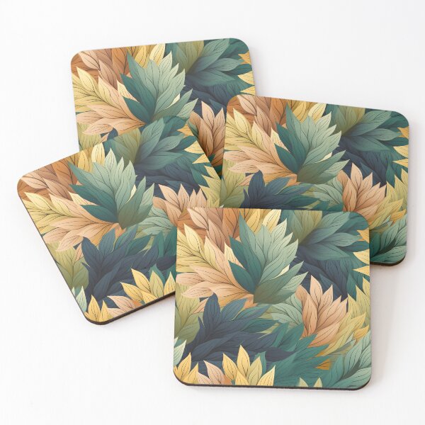 Item preview, Leaf Pattern designed and sold by SideSignal.