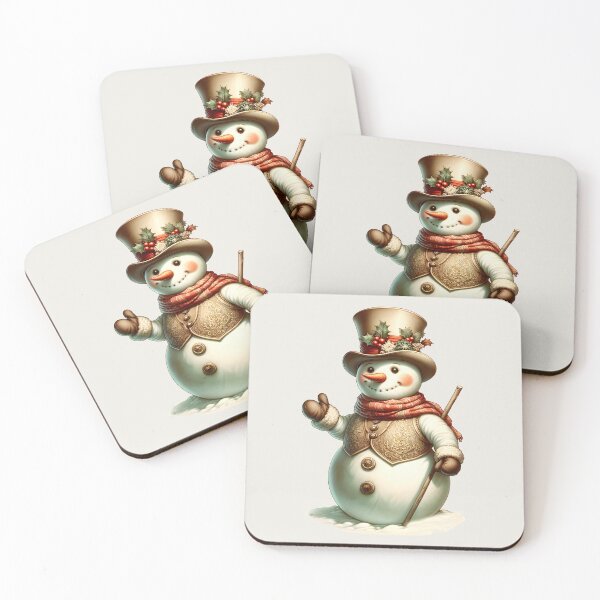 Item preview, Vintage Christmas snowman designed and sold by Zenalia.