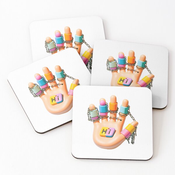Item preview, Hand with Hi Plaques designed and sold by Glariix.