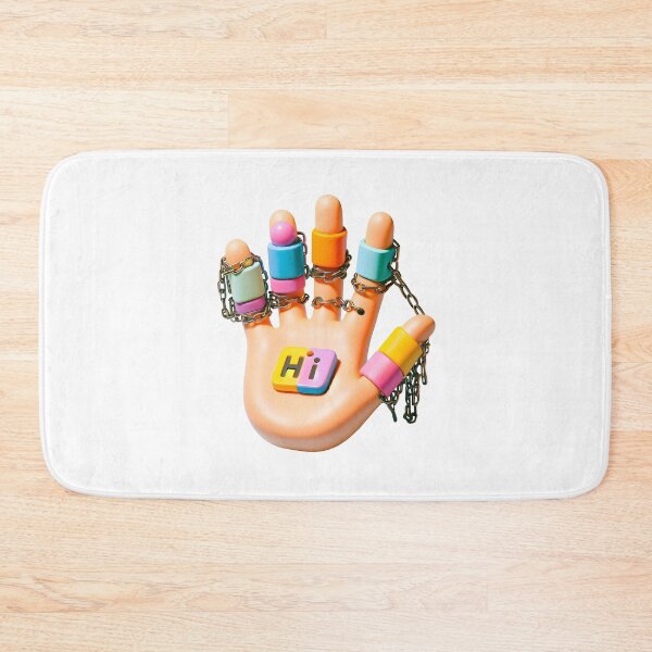 Item preview, Hand with Hi Plaques designed and sold by Glariix.