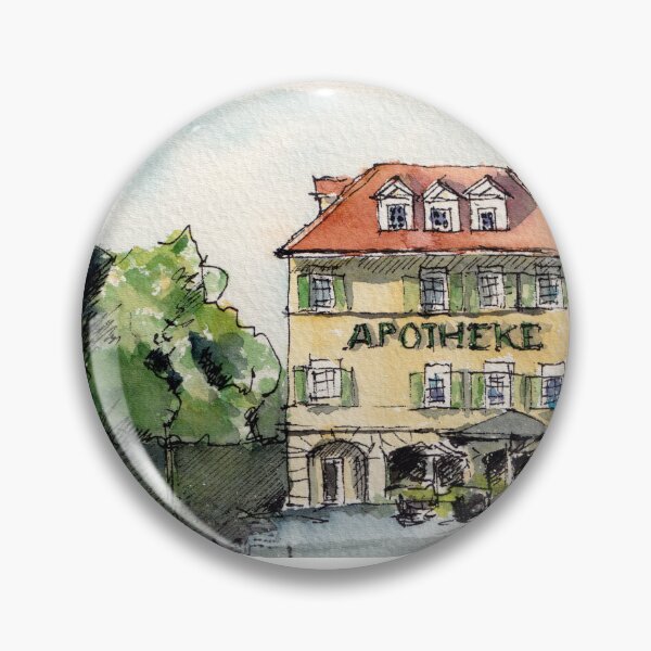 Item preview, Ludwigsburg - Pharmacy at Marktplatz designed and sold by ShopEvaF.