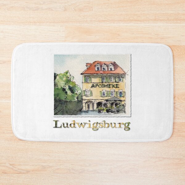 Item preview, Ludwigsburg - Pharmacy at Marktplatz designed and sold by ShopEvaF.