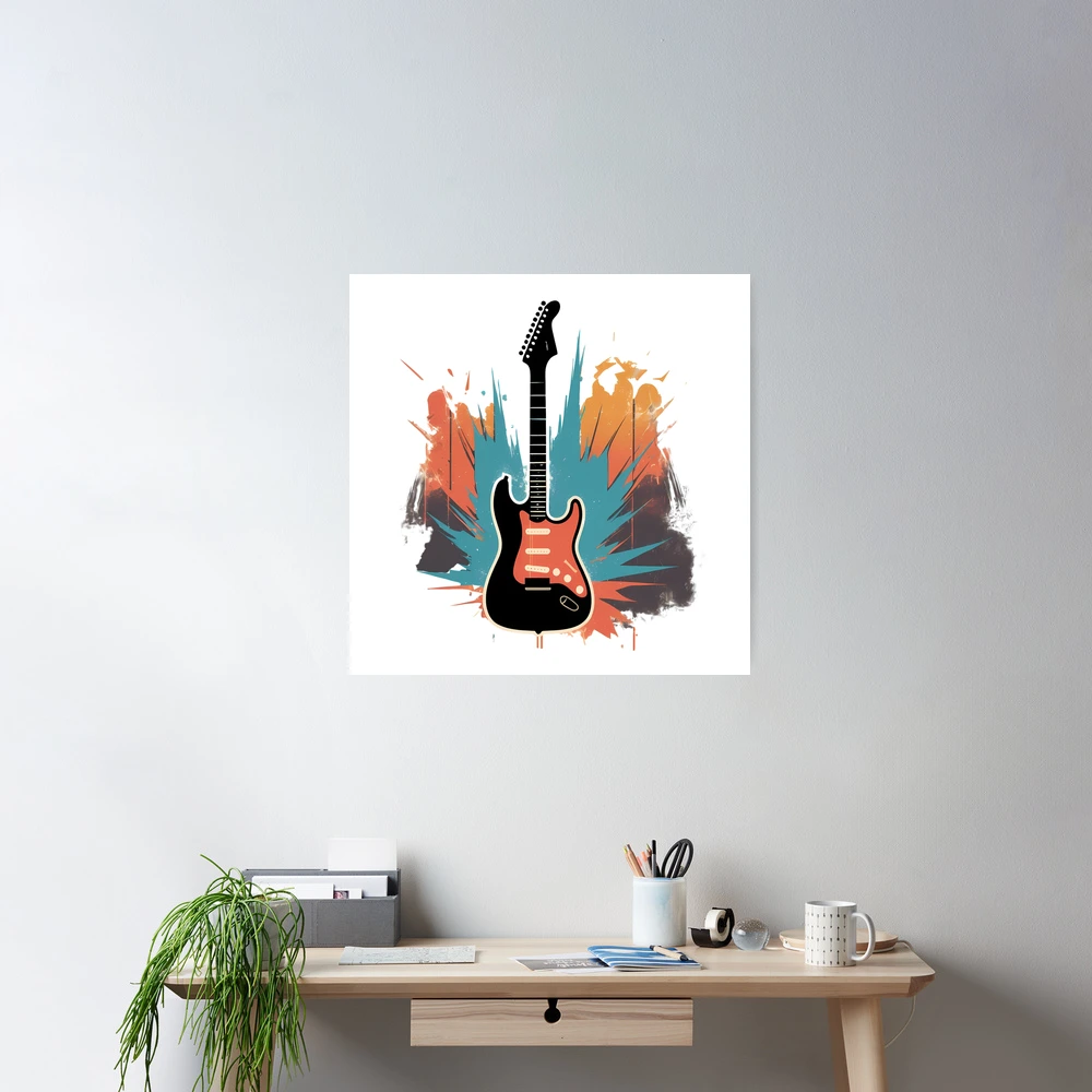 Visual Riffs: The Creative Explosion of Electric Guitars in Modern
