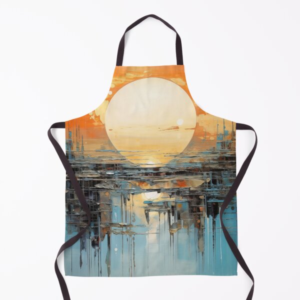 Artikelvorschau, Entdecken Sie "Simplistic & Minimalistic Vintage Sunset" Abstrakte Kunst entworfen und verkauft von ArtificialGenes.