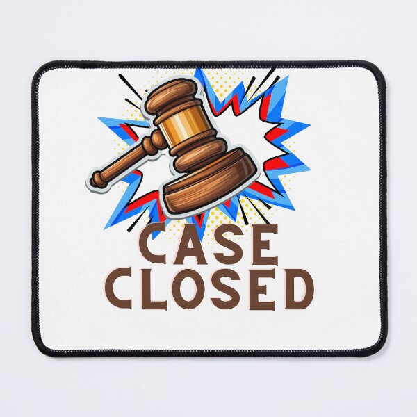 Item preview, Case Closed, gift for Lawyers and Law students designed and sold by ImaginePrinting.