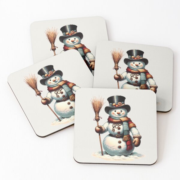 Item preview, Vintage Christmas snowman designed and sold by Zenalia.