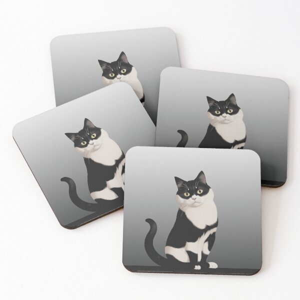 Item preview, Tuxedo Kitten - Chic Chat Créations Ref.046 designed and sold by ChicChat.