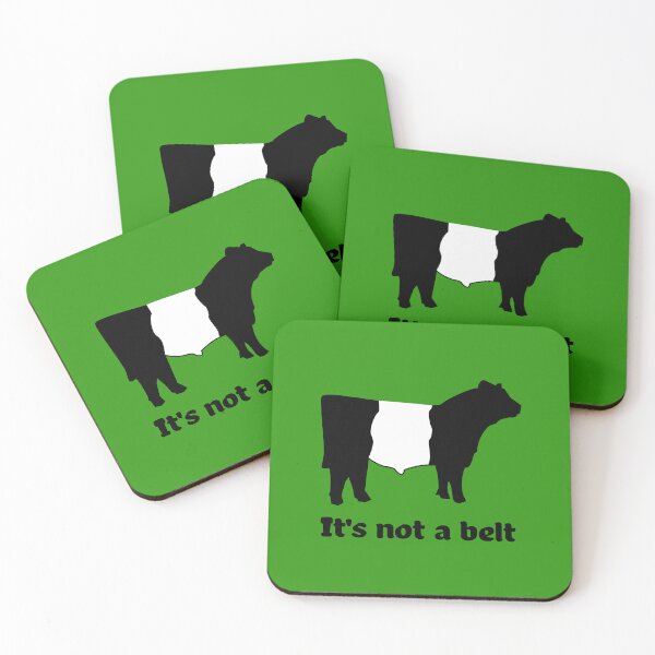 Item preview, "It's not a belt". Belted Galloway disputes belted status! designed and sold by Gormont.