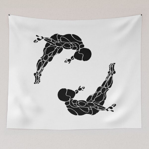 Item preview, Retro Diver Screenprint designed and sold by danceink.
