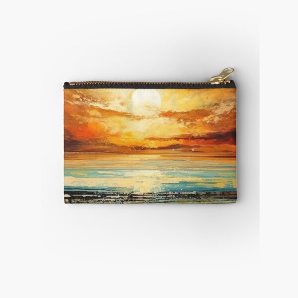 Artikelvorschau, Entdecken Sie "Simplistic & Minimalistic Vintage Sunset" Abstrakte Kunst entworfen und verkauft von ArtificialGenes.